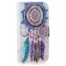 Drawing Printed Colorful Dreamcatcher PU Leather Flip Wallet Case for Samsung Galaxy S6 Edge