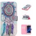 Drawing Printed Colorful Dreamcatcher PU Leather Flip Wallet Case for Samsung Galaxy S7 Edge G935
