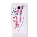 Drawing Printed Colorful Feather PU Leather Flip Wallet Case for Samsung Galaxy Note5 SM-N920
