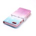 Drawing Printed Never-Stop-Dreaming PU Leather Flip Wallet Stand Case With Card Slots for iPhone 7 Plus