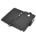 Dual Color Magnetic Wallet Flip Leather Case with Card Slot and Strap for Samsung Galaxy Note 3 - Black