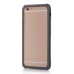 Dual Color TPU and PC Bumper Case Cover for iPhone 6 4.7 inch - Gray and Black