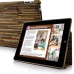 Eco-friendly Wood Design Case Cover For iPad 2 / 3 / 4 - Brown