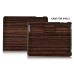 Eco-friendly Wood Design Case Cover For iPad 2 / 3 / 4 - Coffee