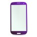 Electroplating Front Glass Screen Replacement for Samsung Galaxy S3 i9300 - Purple
