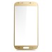 Electroplating Front Glass Screen Replacement for Samsung Galaxy S4 i9500 - Gold
