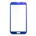 Electroplating Front Glass Screen Replacement for Samsung Note 2 - Blue
