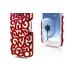Electroplating Hollow Pattern PC Palace Hard Case For Samsung S3 i9300-Red
