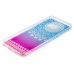  S6 Edge غطاء حماية للموبايل بزخرفة باللونين الأزرق و الأرجواني للسامسونج 