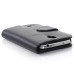 Elegant Flip Leather Case with Card Slot for Samsung Galaxy S4 - Black