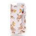 Elegant Flower Leather Coated TPU Frame Back Case Cover for iPhone 6 / 6s Plus