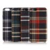 Elegant Grid Grain Cloth Hard Back Case Cover for iPhone 6/6s Plus