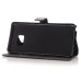 Elegant Lichi Grain  Flip  PU Leather Case Stand Cover with Card Slot for Samsung Galaxy Note 7 - Black
