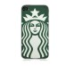 Embossed Front Screen Protector and Back Cover Sticker Protector for iPhone 4 iPhone 4S - Starbucks