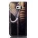 Embossment Style PU Leather Flip Wallet Case for Samsung Galaxy S7 - Elephant