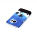 Embossment Style Printed Hard Plastic Back Cover for Samsung Galaxy S6 Edge - Blue sky And Coconut tree