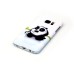 Embossment Style Printed Hard Plastic Back Cover for Samsung Galaxy S6 Edge - Cute Panda