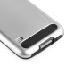 Fashion Aluminum Metal And TPU Anti-Skid Back Cover Case For Samsung Galaxy S5 G900 - Silver