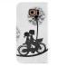 Fashion Colorful Drawing Printed Bicycle And Dandelion PU Leather Flip Wallet Stand Case With Card Slots For Samsung Galaxy S6 G920