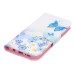 Fashion Colorful Drawing Printed Butterfly In The Blossom PU Leather Flip Wallet Stand Case With Card Slots for Samsung Galaxy S7 Edge G935