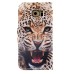 Fashion Colorful Drawing Printed Cool Leopard PU Leather Flip Wallet Stand Case With Card Slots For Samsung Galaxy S6 G920