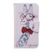 Fashion Colorful Drawing Printed Elegant Giraffe PU Leather Flip Wallet Stand Case With Card Slots For Samsung Galaxy S5 G900