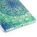 Fashion Colorful Drawing Printed Green Flower Soft TPU Back Case Cover For iPad Mini 1 / 2 / 3