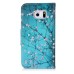 Fashion Colorful Drawing Printed Plum Blossom Tree PU Leather Flip Wallet Stand Case With Card Slots For Samsung Galaxy S6 Edge