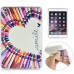 Fashion Colorful Drawing Printed Smile And Pencils Soft TPU Back Case Cover For iPad Mini 1 / 2 / 3