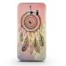 Fashion Drawing Pink Dreamcatcher TPU Case Back Cover For Samsung Galaxy S6 Edge