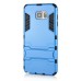 Fashion Hybrid Plastic And TPU Hard Back Case Cover With Kickstand For Samsung Galaxy Note 5 - Blue
