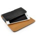 Fashion Litchi Grain Horizontal Leather Pouch Holster with Belt Clip for iPhone 6 Plus - Black