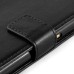 Fashion Pull-Up  PU Leather Flip Stand Card Slots Case For Samsung Galaxy S6 G920 - Black