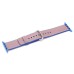 Fashion Pure Color Nylon Wrist Strap Watch Band for Apple Watch 42 mm - Blue