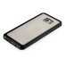 Fashion Series Slim Clear Back Gel Bumper Case Hard Cover For Samsung Galaxy Note 5 - Black