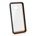 Fashion Series Slim Clear Back Gel Bumper Case Hard Cover For Samsung Galaxy Note 5 - Orange