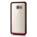 Fashion Series Slim Clear Back Gel Bumper Case Hard Cover For Samsung Galaxy Note 5 - Red