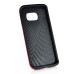 Fashion Stripe Impact Resistance Rugged Hybrid Plastic Frame And TPU Back Case Cover For Samsung Galaxy S6 Edge Plus - Red