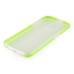 Fashion Transparent Clear Colored Frame TPU Back Case Cover For Samsung Galaxy S6 G920 - Green