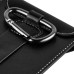 Fashion Up-Down Open Flip PU Leather Magnetic Closure Card Holder Belt Clip Holster Bag Pouch Case For iPhone 6 Plus Samsung Galaxy Note 5 / 3 / 4 - Black