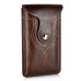 Fashion Up-Down Open Flip PU Leather Magnetic Closure Card Holder Belt Clip Holster Bag Pouch Case For iPhone 6 Plus Samsung Galaxy Note 5 / 3 / 4 - Coffee