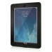 Fashionable Black Plastic and Silicone Stand Protective Case with Touch Screen Film for iPad 2/3/4 - Army Green