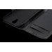 Fashionable Crocodile Skin Design Leather Wallet Flip Case For Samsung Galaxy S4 i9500 - Black