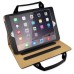 Fashionable Leather Handbag for iPad Air 2 ( iPad 6 ) - Black
