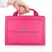Fashionable Leather Handbag for iPad Air 2 ( iPad 6 ) - Magenta