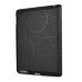 Five Rings Design Stand Flip Leather Case For iPad 2/3/4 - Black