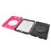 Flying Wheel Touch Screen PC + TPU Protective Case For iPad Mini 1/2/3 - Magenta