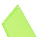 Fresh Color Honeycomb Design TPU Back Case for iPad Air 2 ( iPad 6 ) - Fluorescence Green