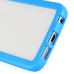 S6 Edge غطاء حماية شفاف بجوانب لون أزرق للجالكسي بلس