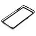 S6 Edge غطاء حماية لون شفاف أسود للجالكسي بلس